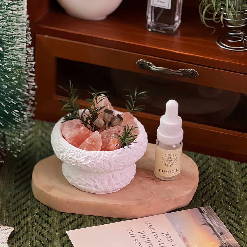 For You: Plant-Based Orange Salt Crystal Aromatherapy Diffuser Stone Fireless Aromatherapy Gift Box For Girls And Best Friends, Girlish Heart