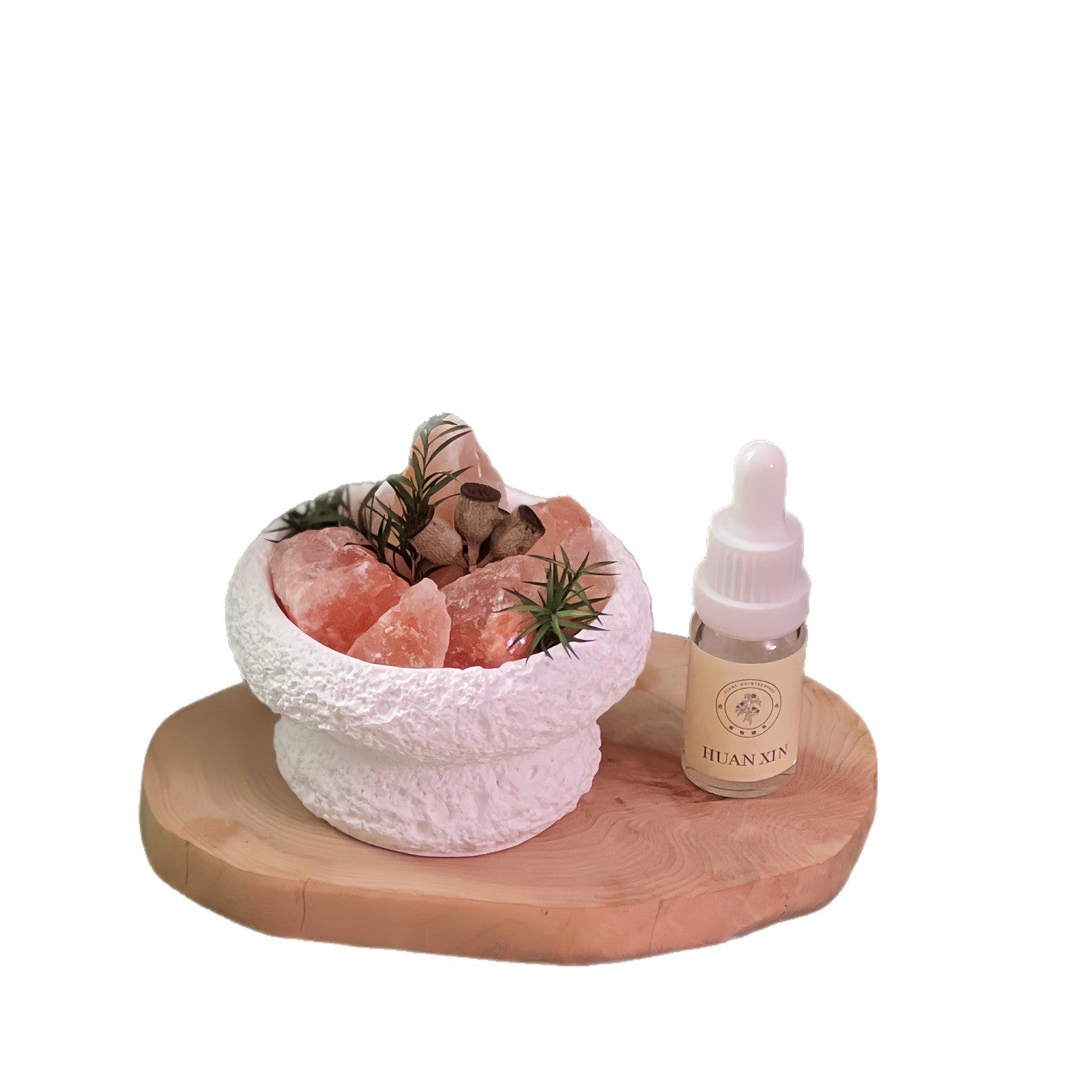 For You: Plant-Based Orange Salt Crystal Aromatherapy Diffuser Stone Fireless Aromatherapy Gift Box For Girls And Best Friends, Girlish Heart