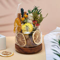 Dried Flower Reed Diffuser | Glass Aroma Diffuser with 10ml Fragrance Oil | Home Fragrance Decor