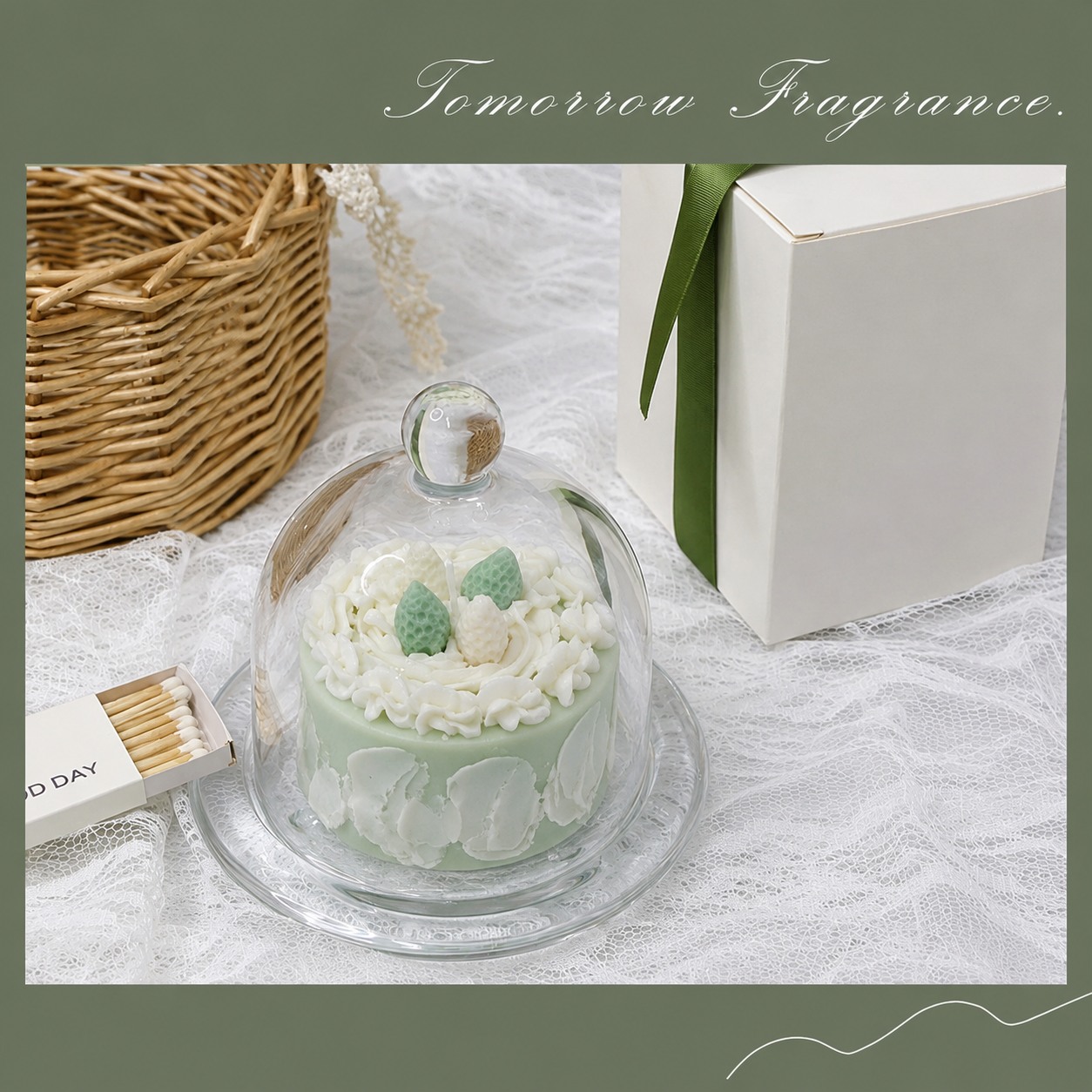 Cake Shaped Scented Candle